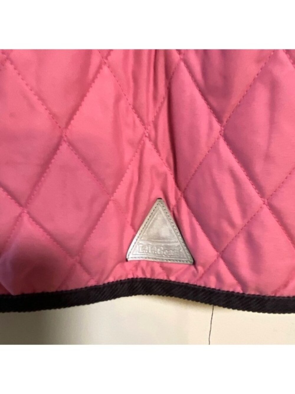 L.L.Bean Girls Quilted Jacket – Pink – Size M (5–6) - Picture 8 of 8